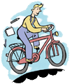 Op de fiets